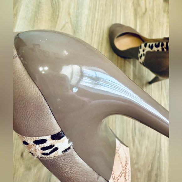 L.A.M.B. Women's Tan and Brown Courts Size 7.5 NWOT - Picture 6 of 6